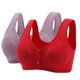 thumbnail image 4 of Sujetador con cierre frontal para mujeres mayores, cómodo, sin aros, en varios colores -3738940818351 46 rojo, 4 of 5
