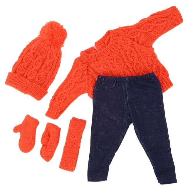 Hilitand Robe de Poupée, Vêtements de Poupée Faciles à Enlever et à Enfiler, Poupée pour Poupées de Fille