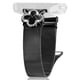 thumbnail image 1 of For Huami Amazfit Bip U Milanese Band Stainless Steel Watch Strap Clover Decor, Size: S - Black Blac, 1 of 5