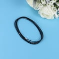 thumbnail image 2 of FRCOLOR 6 Pcs Standard Connecting Ropes Elastic Rubber Bands Spare Ropes Metal Buckle Elastic Cords for Traveler‘s Notebook DIY Hand Account Notebook Accessories (Black), 2 of 5