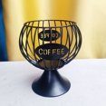 thumbnail image 3 of Pod Coffee Pod Basket Weighted Base Iron Modern Coffee Capsule Holder for Home Desktop Ornament, 3 of 7