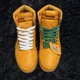 thumbnail image 4 of Ni - ke Ni - ke Air Jordan 1 Gatorade Orange Peel Retro High OG Size 9 Mens AJ5997-880, 4 of 5