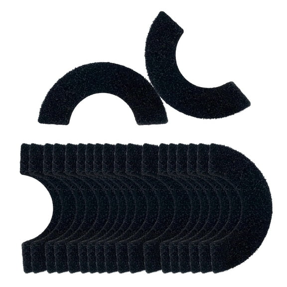 Delapan Cat Litter Box Charcoal Filters fits LR 4 Litter Box Replacement Carbon Odor Filters, 20-Pack