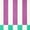 Purple/Green/Blue, variant on TOWN & COUNTRY PLAY Adeline Offset Stripe Cotton-Rich Breathable Fabric Shower Curtain with Anti-Rust Grommets, Pink/Beige/Yellow, 70"x72"