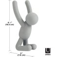 thumbnail image 2 of Buddy Hooks. Ganchos de pared Buddy: perchero decorativo para pared, juego de 3, gris surtido, tamaño completo, 2 of 5