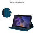 thumbnail image 3 of Allytech Samsung Galaxy Tab A8 10.5" X200 Case, Multi Angle Viewing Stand Cards Pocket Auto Sleep Wake Shockproof Full Protection Case Cover for Samsung Galaxy Tab A8 10.5-Inch X200 X205 - Blue, 3 of 6