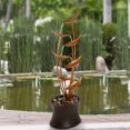 thumbnail image 1 of 1 gal Modern Decorative Polyresin & Metal Electric 7-Tier Fountain, 1 of 1