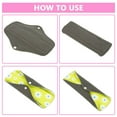 thumbnail image 3 of AMERTEER 5Pcs Reusable Sanitary Pads Washable Sanitary Towels for Day and Medium Flow, 3 of 11