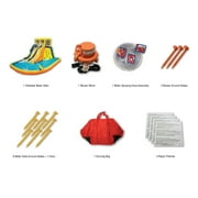 Banzai Double Drench Inflatable Water Park, 15 x115 x 84 Outdoor Splash Toy, Children 5+ Years