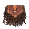 thumbnail image 3 of Nuevo bolso de hombro vintage de moda europea y americana, bolso cruzado de gamuza con borlas bohemias, bolso de mujer estilo bosque, 3 of 5