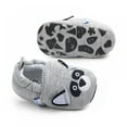thumbnail image 3 of Baby Boys Girls Shoes Non Slip Slipper Sneaker Soft Sole Moccasins Newborn Infant Toddler Elk Bear Cartoon First Walker Crib House Shoes, 3 of 5
