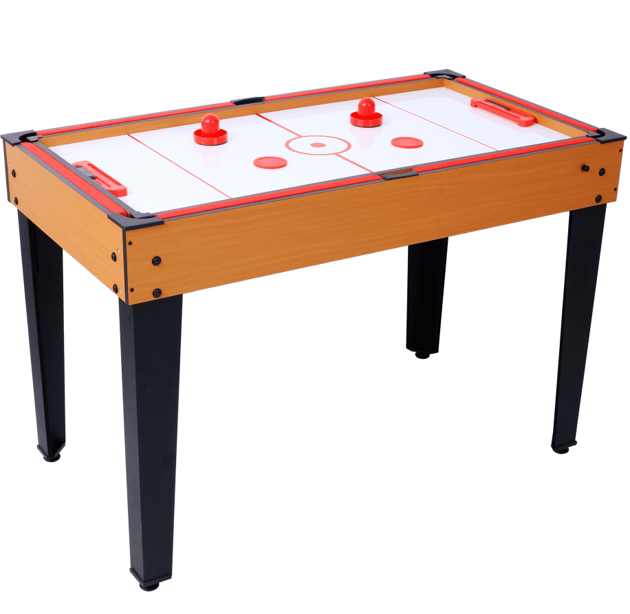 5-in-1 Multi-Game Table Billiards Ping Pong Foosball Hockey Basketball Brown