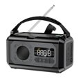 thumbnail image 1 of Weather Alert Radio Solar Hand Crank Multifunction Radio Flashlight Power Bank For Outdoor Survival ,Handy Bright, 1 of 3