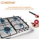 thumbnail image 4 of Parrilla empotrable RAGU MiChef de 60 cm con 4 quemadores en Acero inoxidable, 4 of 8