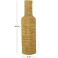 thumbnail image 3 of DecMode 30" Tall Woven Floor Brown Bamboo Vase, 3 of 7