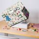 thumbnail image 4 of Uuiauoio Flower Print Sewing Machine Protective Cover Easy Storage Washable Zipper Dust Protection with Pockets for Most Standard Sewing Machines and Accessories, 4 of 6