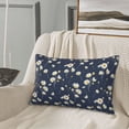 thumbnail image 5 of Goofa Daisies Flowers Pattern Pillow Case – Plush & Soft Cushion Cover, Hypoallergenic Throw Pillow Case for Comfortable Sleep with Envelope Closure-14"x20", 5 of 6