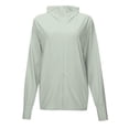thumbnail image 6 of Women's Casual Mesh Raglan Sleeve Jacket Lightweight Summer Vacation Everyday Wear Comfortable Breathable Outerwear Big And Tall Zip up Jacket Suit Jackets for Women Ladies Zip up Jacket New Woman, 6 of 9