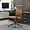 Brown, variant on Okeysen Blue Leather Office Desk Chair, Conference Room Chairs Executive Chair Ribbed, Ergonomic Height Adjustable Swivel Rolling Chair for Home Office.