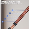 thumbnail image 5 of Bastón plegable ajustable con asiento, gran capacidad, ligero, con luz LED y 3 patas retráctiles, ideal para personas mayores, ayuda para viajes al aire libre., 5 of 5