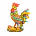 thumbnail image 1 of Estatua de Gallo de Resina Multicolor Feng Shui Import 10x6x13 cm, 1 of 1