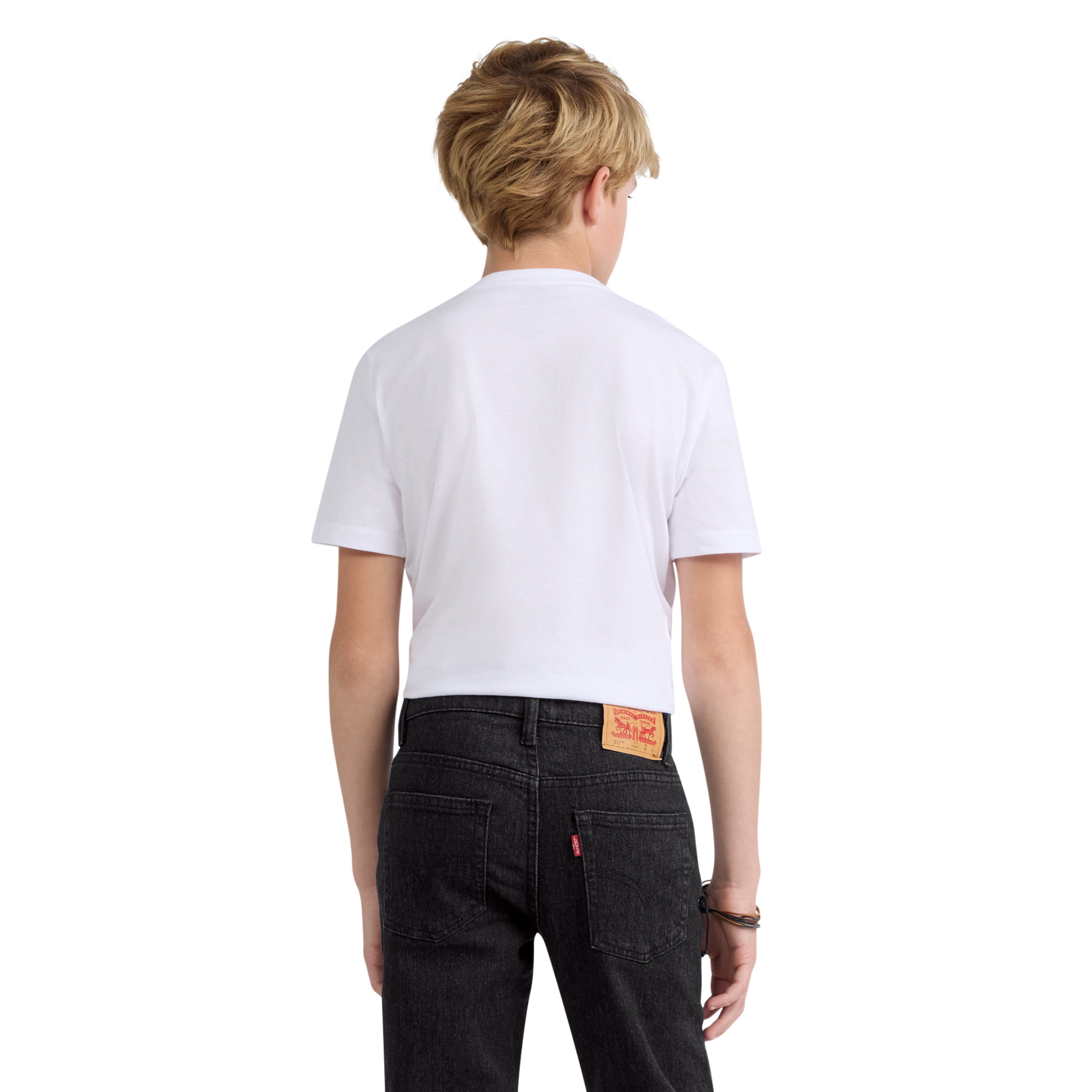 Levi Boys 511 Slim Fit Performance Denim Jeans, Sizes 8-20