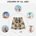 thumbnail image 6 of joogoo Kids Boys Swim Trunks Dragon Mandala Beach Board Shorts Drawstring Swimsuit Kid Teen L, 6 of 6