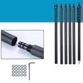 thumbnail image 4 of LOVIVER 6 Pcs Lance d'Extension 1/4 Pouces Connexion Rapide Alliage d'Aluminium Facile à Utiliser Pression, 4 of 7