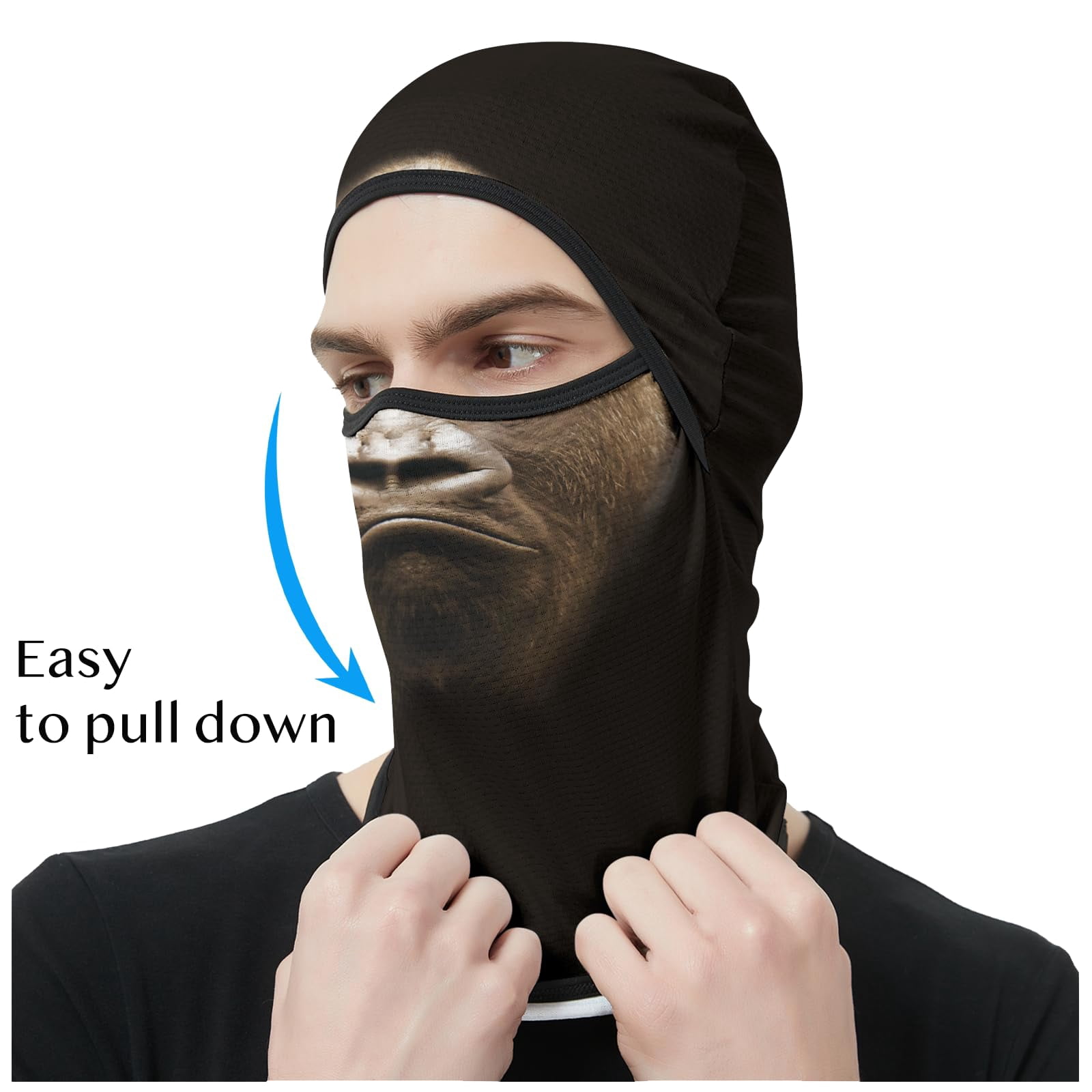 Balaclava Face Mask Men Women For Sun Protection Fishing Raves