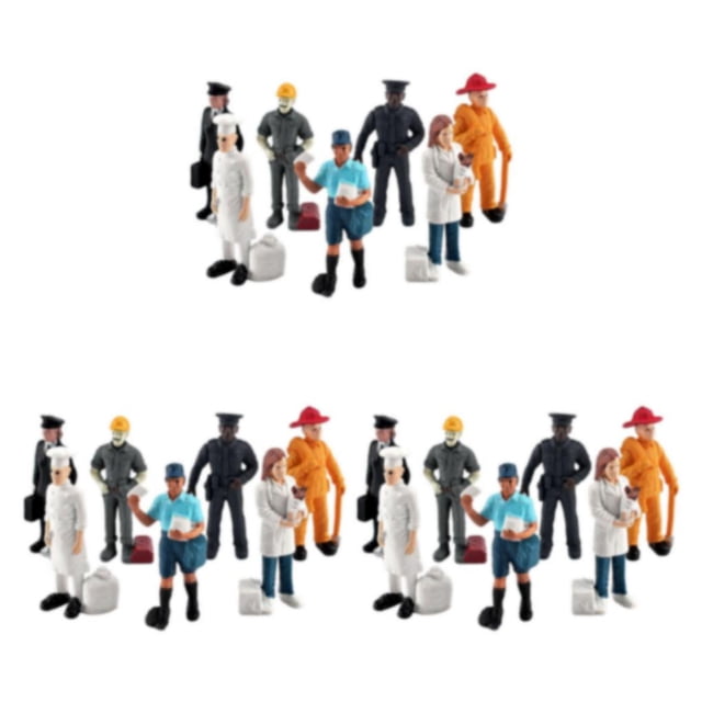 Toystoory Juguetes de tamaño para niños, imaginación y aumento de la creatividad, simulación de PVC, figuras de decoración, figuras tipo 1 Type1 NO1
