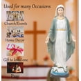 thumbnail image 5 of Our Lady of Grace Statue (Nuestra Señora de la Gracia) – Hand-Painted Resin Figurine in 5", 8", 12", and 16" Sizes for Home, Church, or Devotional Decor (Mx12"inches), 5 of 6