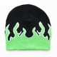 thumbnail image 2 of Gorro de punto con diseño de llamas, cálido, de lana, para exteriores, para hombre y mujer, 2 of 5