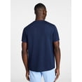 thumbnail image 3 of George Men's & Big Men's Relaxed Fit Knit Cloth Henley Shirt with Short Sleeves, Sizes XS-5XL, 3 of 5