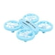 thumbnail image 4 of Pequeño RC Drone para niños Luz deslumbrante Seguro a prueba de golpes Operación simple Mini Quadcopter para niños para regalo para principiantes Azul, 4 of 10
