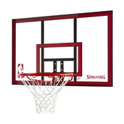 Spalding NBA 44" Polycarbonate Basketball Backboard & Rim Combo