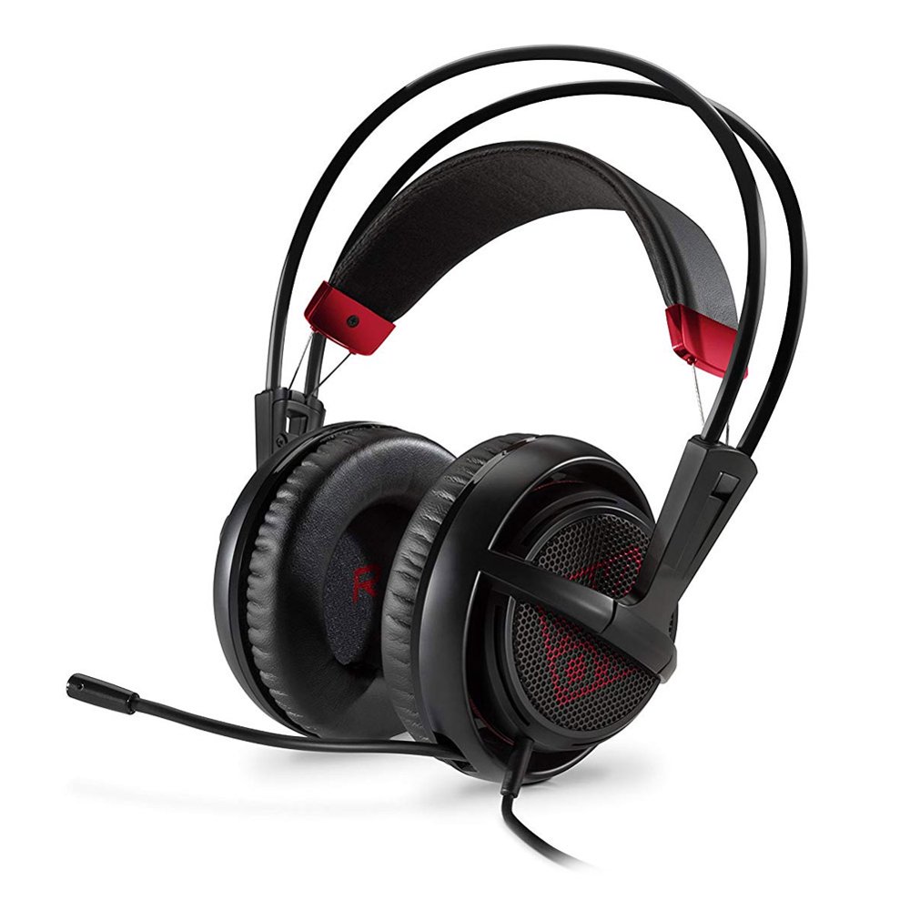 HP Omen Gaming Headset with Steelseries Black/Red (Open Box