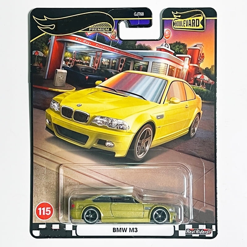HNL25 Hot Wheels Collectors RLC Exclusive 1991 BMW M3, Red, 1:64
