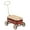 Red, variant on Kidpop PULA Wild 3-in-1 Kid's Pull-Along Wagon Toddlers Push Walker for 2.5-8 Years Old