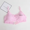 thumbnail image 2 of Teen Girl's Cotton Comfort Seamless Cami Bra with Removable Padding, 2 of 5