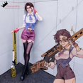 thumbnail image 2 of Disfraz de cosplay de cámara Juego de rol VALORANT Traje (XS-L) Chaleco de fiesta de lujo de anime Camisa Pantalones Uniformes de Halloween Vestidos de mujer, 2 of 5