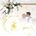 thumbnail image 2 of Artificial Faux Silk Peony Flower Heads for DIY Wedding Party Catering Decorations, Fake Floral Heads Simulated Rose Heads Silk Daisy Flower, 1Pc for Home Party Tabletop Decor(Beige,2.3x2.3"), 2 of 9
