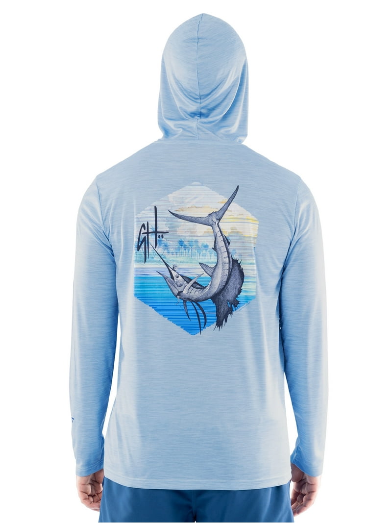 Hoodie Guy Harvey Sun Shirts GH By Guy Harvey Men's Performance