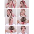 thumbnail image 4 of Heatless Curling Rod Headband Sleep Heatless Curling Rod Hair Roller Long Hair DIY Women Girls, 4 of 10