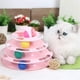 thumbnail image 2 of Pure feline - Titan Tower - torre para gatos de interior - juguetes interactivos para gatos de varios niveles - juguetes de pelota para gatos con forma de torre de fitness - adecuados para, 2 of 4