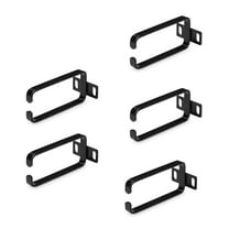 StarTech 5-Pack 1U Vertical Cable Management D-Ring Hooks