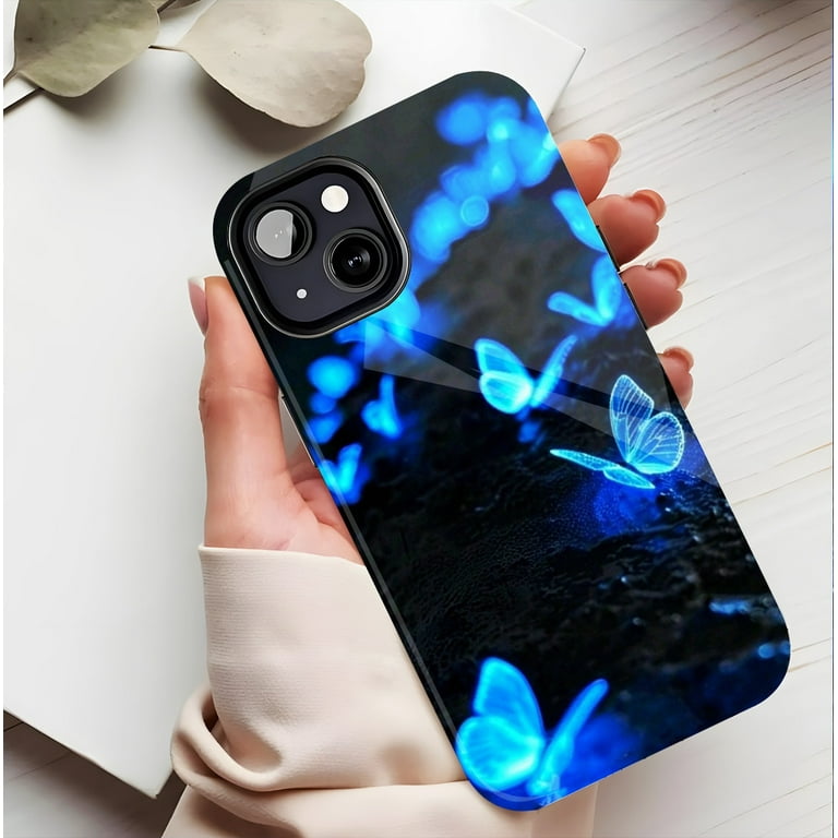 Glowing Butterfly LED Light Up Phone Case for Women Men, Magical Glowing Effect, Compatible with iPhone 11/12/13/14/15/16 (Pro Max/Plus) Glowing Butterfly LED Light Up Phone Case for Women Men, Magical Glowing Effect, Compatible with iPhone 11/12/13/14/15/16 (Pro Max/Plus)