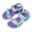 Black, variant on Girls Sandals Adjustable Straps Open Toe Athletic Beach Shoes Lightweight Non-Slip Sandals