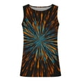 thumbnail image 3 of Funky Novelty Tank Tops Big and Tall Men Tie Dye Sleeveless Shirts Summer Tropical Style Holiday Resort Party Outfit, 3 of 4