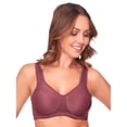 thumbnail image 1 of Bra Copa completa Ilusión 7306 chocolate 42C sin varilla Tirantes anchos, 1 of 5