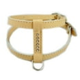 thumbnail image 3 of Genuine Leather Dog Harness for Toy Breeds X-small. 10"-13" Chest Circumference Rhinestones (Beige), 3 of 3